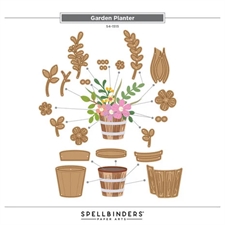Spellbinders Dies - Lisa Horton / Garden Planter